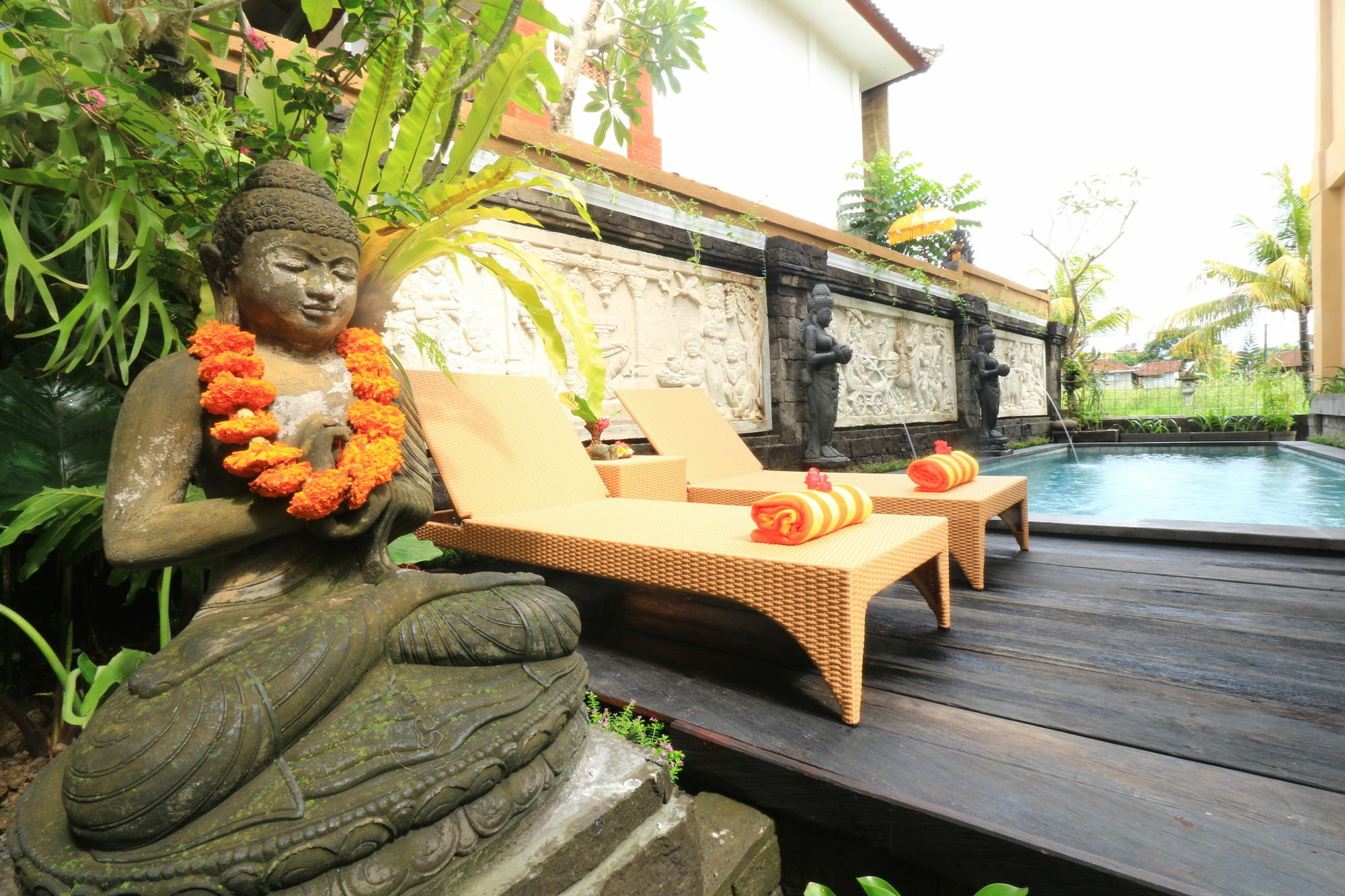 Frangipani Bungalow Убуд Екстериор снимка